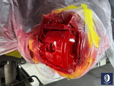 벤츠 W213 E300 엄청난 부식_! 제거 후, 레드 캘리퍼 도색 / 난관을 해결하고 성취감과 뿌듯함을 주셔서 감사합니다 /이제는 부식 걱정 없어요~: -) / 용인 처인구