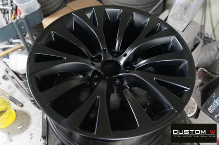 BMW 5GT 잘 못된 휠수리로 엉망이 된 휠 재작업. 다이아몬드 커팅 블랙 폴리시 휠로 재탄생 그리고  캘리퍼 도색까지.! / 용인 처인구