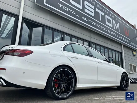 벤츠 E53 AMG 블랙실버 유광 투톤 휠도색 / 용인 처인구