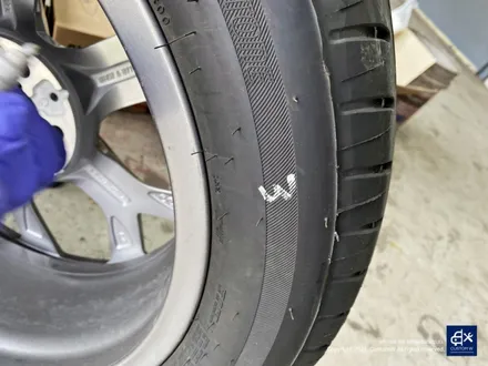 BMW X3 블랙유광 휠도색 + 레드 캘리퍼 도색 / 용인 처인구