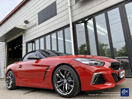 BMW Z4 고스트 크롬 휠도색 / 용인 처인구