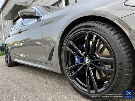 BMW G30 530i 647M 박리 후 블랙유광 휠도색 / 용인 처인구