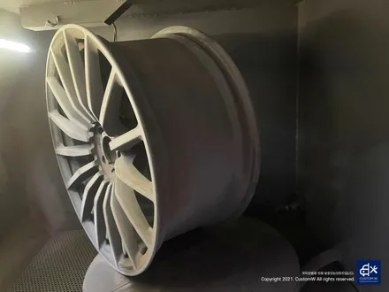 벤츠 GT43 AMG 블랙 실버 투톤 휠도색 & 카본 세라믹 골드 캘리퍼 도색 / 용인 처인구