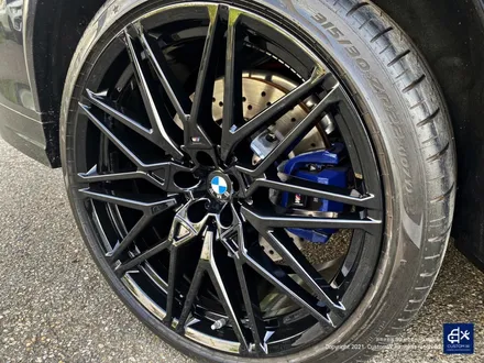 BMW X6M 컴페티션 818M 블랙유광 휠도색 / 용인 처인구