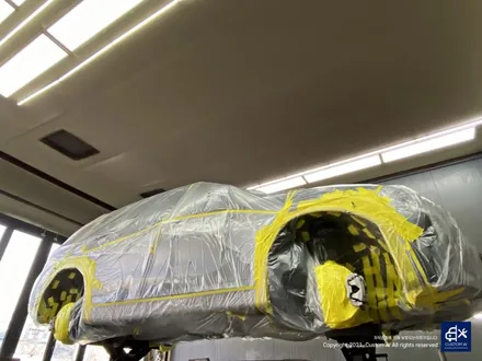 BMW X1 20i 블랙유광 휠도색 + 블루 캘리퍼 도색 / 용인 처인구