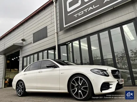 벤츠 E43 AMG 박리 후 다이아몬드 컷팅 휠복원 / 용인 처인구