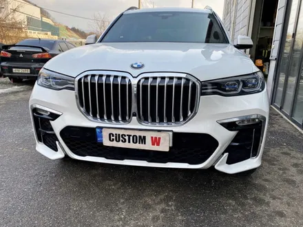 BMW X7 프론트 범퍼, 휀더, 가니쉬 수리 및 블랙 폴리시 휠복원 / 용인 처인구