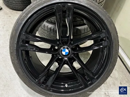 BMW 640d 휠수리 후 블랙유광 휠도색 + 레드 캘리퍼 도색 / 용인 처인구
