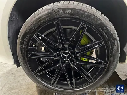 벤츠 GT43 AMG 휠수리 후 블랙유광 휠도색 / 용인 처인구