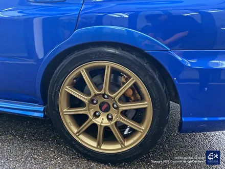 스바루 임프레자 WRX STi 휠수리 후 골드 유광 휠도색 / 용인 처인구