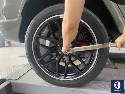 신차 출고 후 곧바로 입고_!  유니크한 멋진 바디 컬러_!! 벤츠 G 바겐 G63 AMG 22인치 투톤 무광 휠도색 작업으로 완성체로 만들었어요 : - ) / 용인 처인구