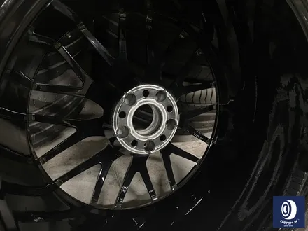 벤츠 C63AMG 하이그로시 블랙(검정 유광) 휠도색 + 레드 캘리퍼 도색 / 용인 처인구
