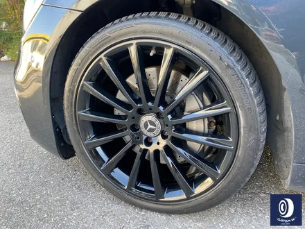 벤츠 W222 S350D 타 업체 잘못된 수리 이력이 있는 20인치 마차 휠 약품 박리(페인트 제거) 후, 블랙 유광 휠도색 재작업 / 용인 처인구