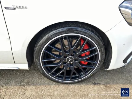 벤츠 A45 AMG 블랙실버 무광 투톤 휠도색 & 레드 캘리퍼 도색 / 용인 처인구