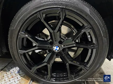 BMW X3 박리 후 블랙유광 휠도색 / 용인 처인구