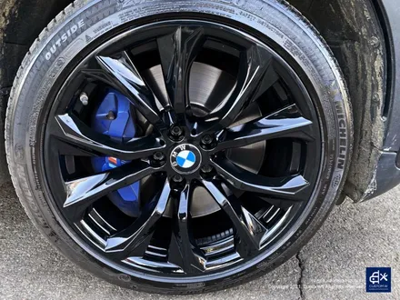 BMW X6 40d 휠수리 후 블랙유광 휠도색 / 용인 처인구