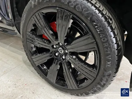 볼보 XC90 휠수리 후 블랙유광 휠도색 / 용인 처인구