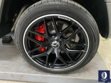 신차 출고 후 곧바로 입고_!  유니크한 멋진 바디 컬러_!! 벤츠 G 바겐 G63 AMG 22인치 투톤 무광 휠도색 작업으로 완성체로 만들었어요 : - ) / 용인 처인구