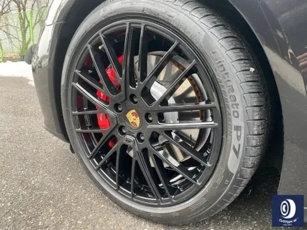 포르쉐 파나메라 GTS 911 터보 디자인 휠 하이그로시 블랙 휠 도색 / 용인 처인구