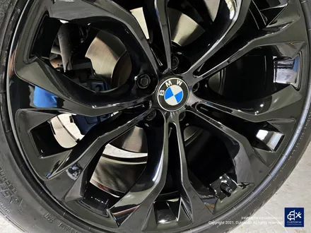 BMW X5 50i 휠수리 후 블랙유광 휠도색 / 용인 처인구