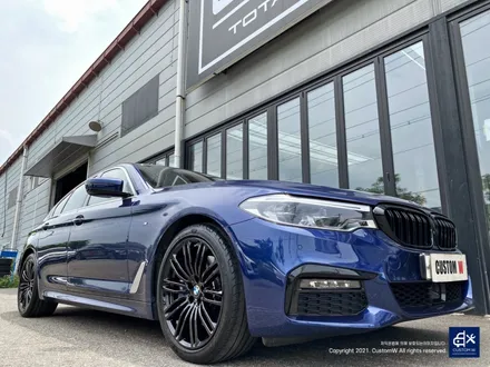 BMW G30 530i 664M 휠수리 후 블랙유광 휠도색 / 용인 처인구