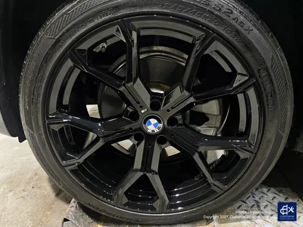BMW X3 박리 후 블랙유광 휠도색 / 용인 처인구