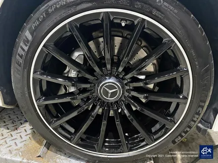 벤츠 GT43 AMG 휠수리 후 블랙실버 투톤 유광 휠도색 / 용인 처인구