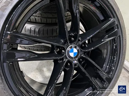 BMW 640d 휠수리 후 블랙유광 휠도색 + 레드 캘리퍼 도색 / 용인 처인구