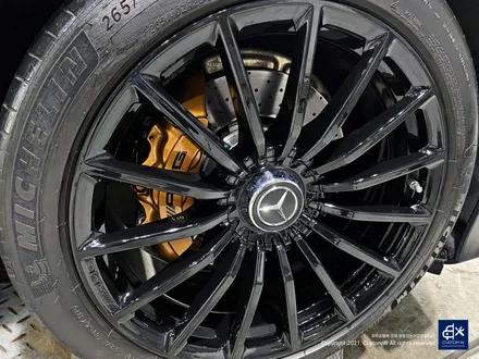 벤츠 GT43 AMG 휠수리 후 블랙유광 휠도색 / 용인 처인구