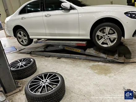 벤츠 W213 E350 20인치 마차휠 다이아몬드 컷팅 블랙 폴리시 휠 / 용인 처인구