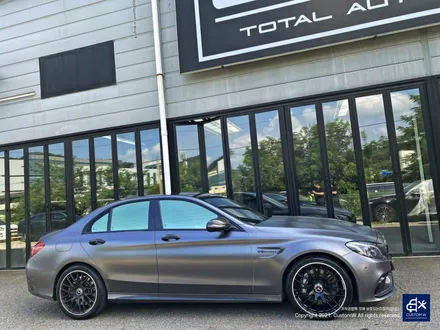 벤츠 C63 AMG 휠수리 후 투톤 유광 휠도색 / 용인 처인구