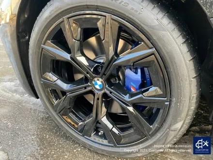 BMW G24 420i 860M 19인치 유광 블랙 휠 도색 + 휠 커버 20개도 함께 도색. (feat. 휠 커버가 왜 이리 많은 건가..;;) / 용인 처인구
