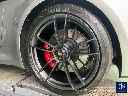 포르쉐 카레라 911 GTS (992) 센터락 사틴 플래티넘 / 무광 그레이 휠도색 (feat. 고객과의 훈훈한 대화 내용 캡처) / 용인 처인구