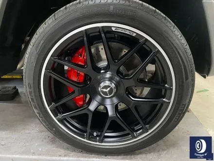 신차 출고 후 곧바로 입고_!  유니크한 멋진 바디 컬러_!! 벤츠 G 바겐 G63 AMG 22인치 투톤 무광 휠도색 작업으로 완성체로 만들었어요 : - ) / 용인 처인구