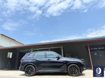신차 출고 작업 / BMW X5 50e 21인치 915M 제트 블랙 (검정 유광) 휠 도색 / 용인 처인구