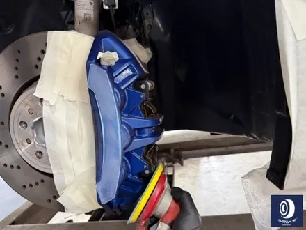 BMW G87 M2 930M 휠 상처 수리 후, 건메탈 그레이 휠도색 + 레드 캘리퍼 도색 / 용인 처인구