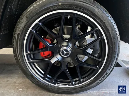 벤츠 G63 AMG G바겐 블랙 실버 무광 투톤 휠도색 / 용인 처인구