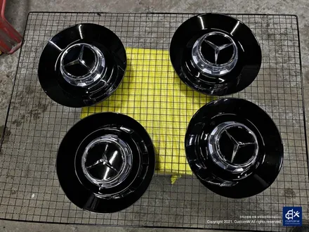 벤츠 G63 AMG G바겐 22인치 블랙 실버 투톤 유광 휠도색 / 용인 처인구
