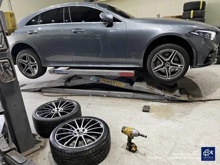 벤츠 CLS400d 마차휠 블랙폴리시 휠수리 휠복원 / 용인 처인구