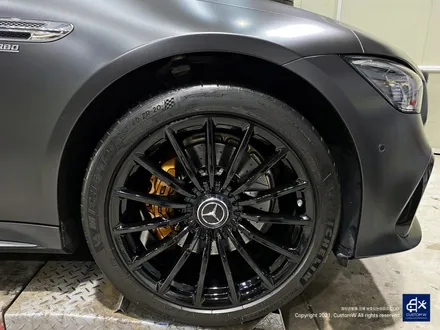 벤츠 GT43 AMG 휠수리 후 블랙유광 휠도색 / 용인 처인구