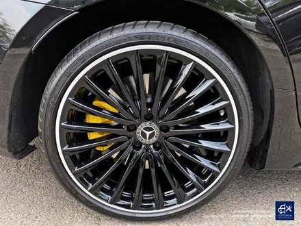 벤츠 CLS450 휠수리 후 블랙 실버 투톤 유광 휠도색 / 용인 처인구