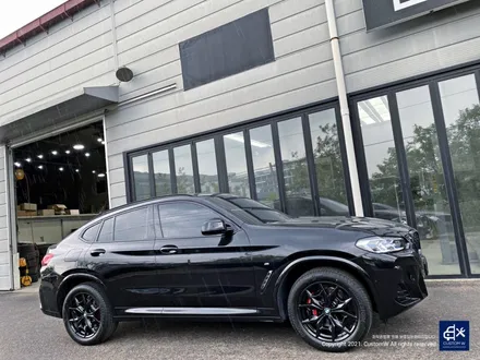 BMW X4 887M 휠수리 후 블랙유광 휠도색 / 용인 처인구