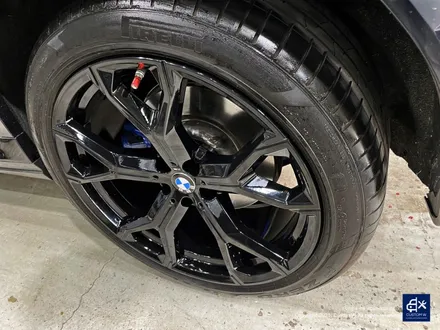 BMW G06 X6 21인치 741M 휠수리 후 블랙유광 휠도색 / 용인 처인구