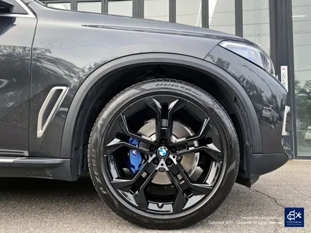 BMW X5 40i 휠수리 후 블랙유광 휠도색 / 용인 처인구
