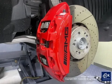 벤츠 GLE53 AMG 블랙 유광 휠도색 그리고 레드 캘리퍼 도색까지_! 완벽한 컬러 밸런스_! / 용인 처인구