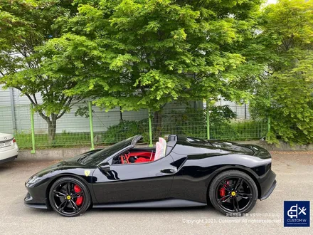 Ferrari 페라리 296 GTS 신차 출고  작업 번호판 미장착  미등록 차량 사틴 블랙 / MATT BLACK ( 무광 검정) 휠 도색_! / 용인 처인구