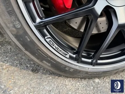 벤츠 GLC63 S AMG 에디션 휠 상처 수리 후, 다이아몬드 커팅 휠 복원 (보험 긴급 출동 견인 서비스를 이용한 캐리어 카 입출고) / 용인 처인구