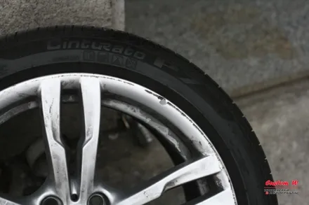 짝수라인업의 효자 BMW 428I 휠수리와 고스트크롬 휠페인팅 and 공공의적 주차타워! / 용인 처인구