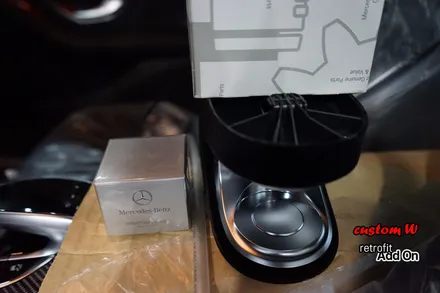 신차 GLC 43 AMG 쿠페 C292 차량의 레드 캘리퍼도색, 에어발란스, 이오나이져. / 용인 처인구
