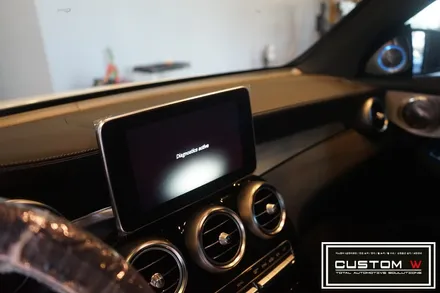 벤츠 GLC 부메스터 3d 전동트위터 장착 및 부메스터 미드 커버교체. / 용인 처인구